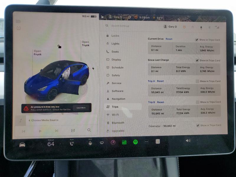 2023 TESLA MODEL Y 7SAYGDEF8PF646162