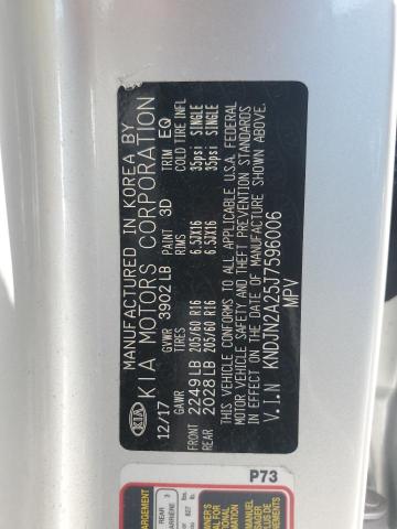 2018 KIA SOUL KNDJN2A25J7596006