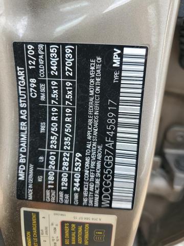 2010 MERCEDES-BENZ GLK 350 - WDCGG5GB7AF458917