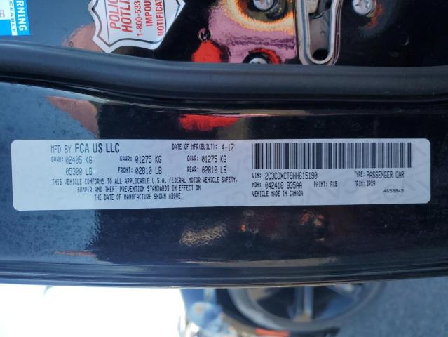 2017 DODGE CHARGER R/ - 2C3CDXCT9HH615190