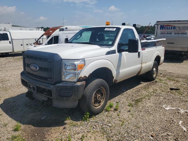 FORD F250 SUPER 2013 white  Gasoline 1FTBF2B66DEB46996 photo #1