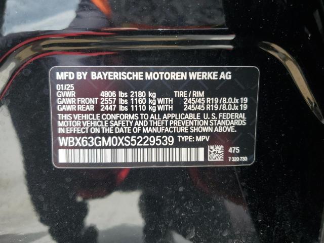 2025 BMW X2 XDRIVE2 WBX63GM0XS5229539