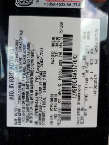 2010 FORD MUSTANG GT - 1ZVBP8CH4A5177043