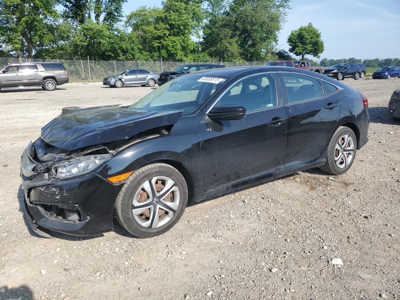 Lot #3208763278 2018 HONDA CIVIC LX