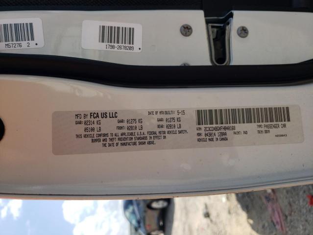 2015 DODGE CHARGER SE 2C3CDXBGXFH840168