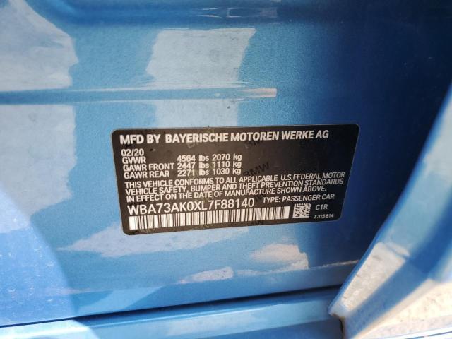 2020 BMW 228XI - WBA73AK0XL7F88140
