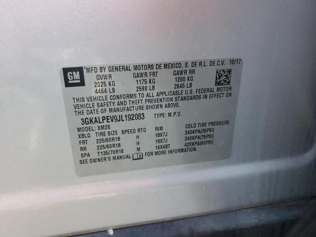 2018 GMC TERRAIN SLT 3GKALPEV9JL192083
