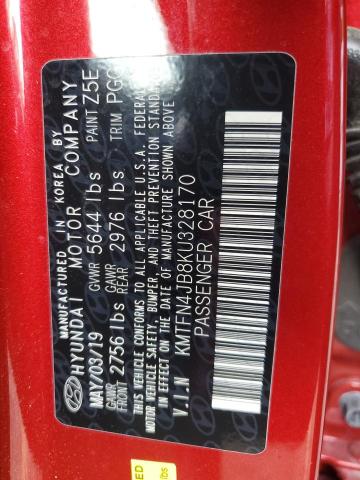 2019 GENESIS G80 BASE KMTFN4JB8KU328170