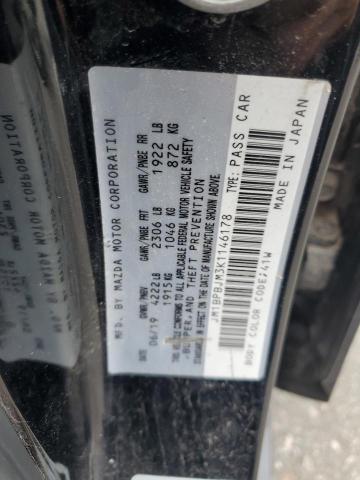 2019 MAZDA 3 JM1BPBJM3K1146178