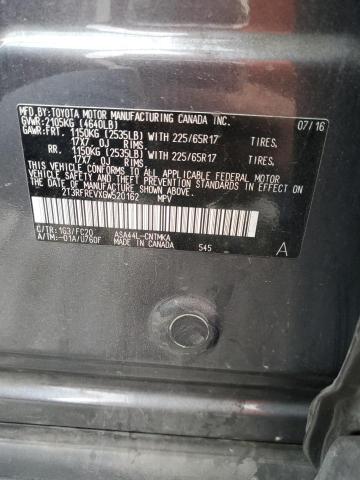 2016 TOYOTA RAV4 XLE - 2T3RFREVXGW520162
