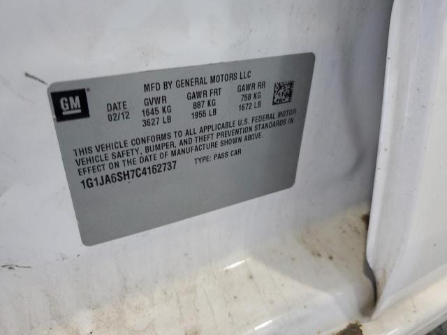 2012 CHEVROLET SONIC LS - 1G1JA6SH7C4162737