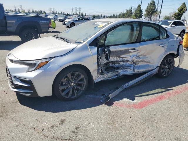 TOYOTA COROLLA LE 2025 silver  hybrid engine JTDBCMFE8SJ039037 photo #1