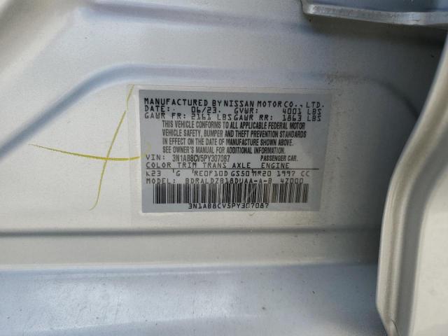 2023 NISSAN SENTRA SV - 3N1AB8CV5PY307087