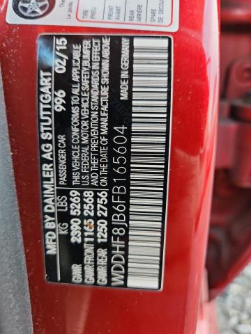 2015 MERCEDES-BENZ E 350 4MAT WDDHF8JB6FB165604