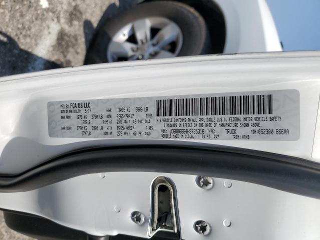 2017 RAM 1500 SLT 1C6RR6GG4HS735316