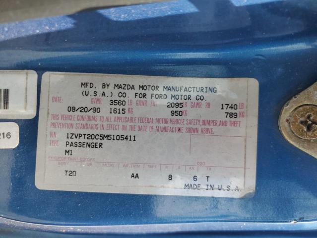 1991 FORD PROBE GL #3248643285