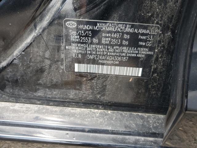 2016 HYUNDAI SONATA SE 5NPE24AF4GH306187
