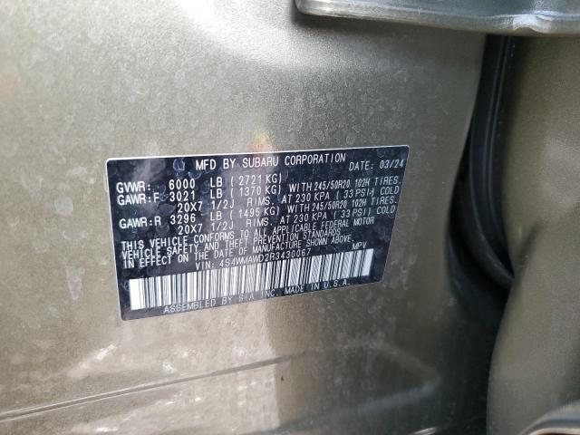2024 SUBARU ASCENT TOU 4S4WMAWD2R3430067