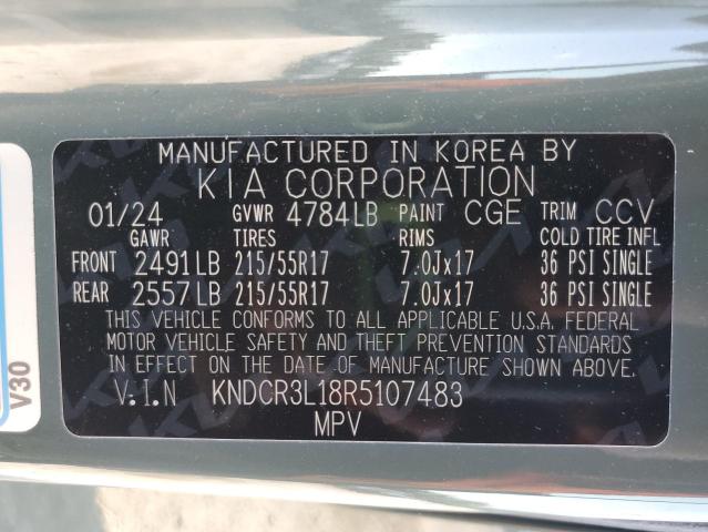 2024 KIA NIRO WIND KNDCR3L18R5107483