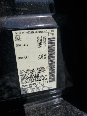 2016 NISSAN ALTIMA 2.5 1N4AL3AP5GC273281