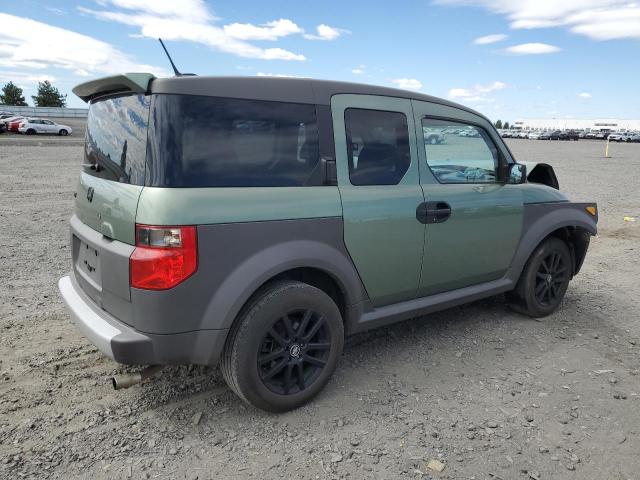 HONDA ELEMENT EX 2005 green  gas 5J6YH28625L023375 photo #4