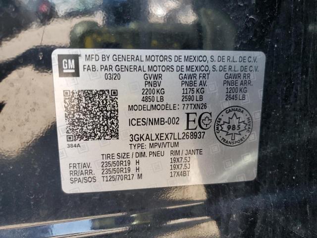 2020 GMC TERRAIN DE 3GKALXEX7LL268937