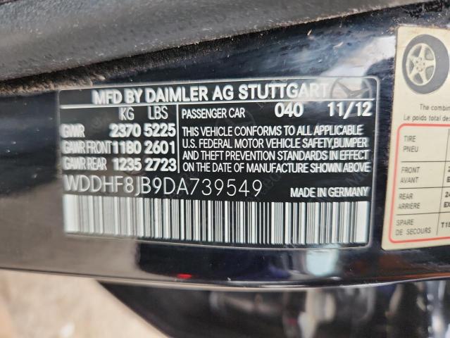 2013 MERCEDES-BENZ E 350 4MAT - WDDHF8JB9DA739549