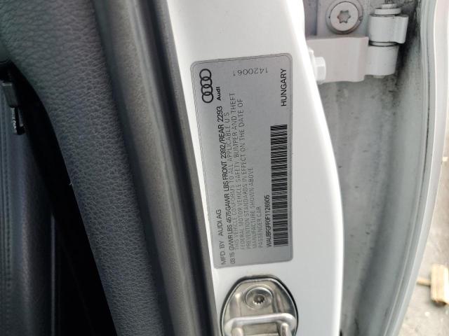 2015 AUDI A3 PREMIUM WAUBFGFF0F1126905