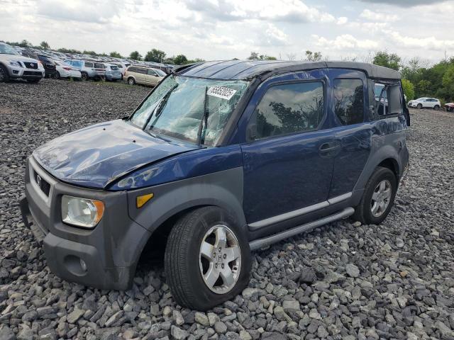 HONDA ELEMENT EX 2003 blue  gas 5J6YH285X3L051784 photo #3