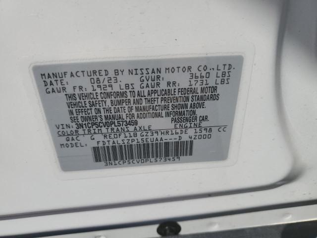 2023 NISSAN KICKS SV - 3N1CP5CV0PL573459