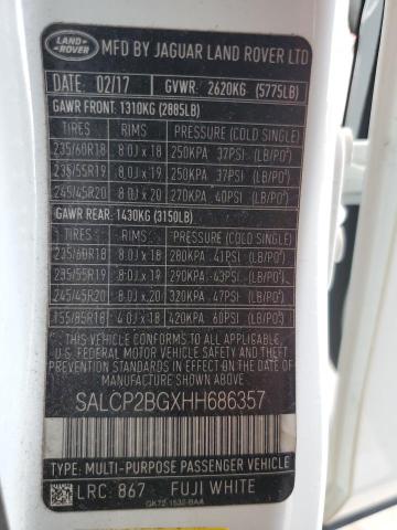 2017 LAND ROVER DISCOVERY SALCP2BGXHH686357