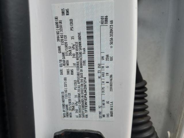 2018 FORD F150 SUPER - 1FTEW1EP9JKD97214