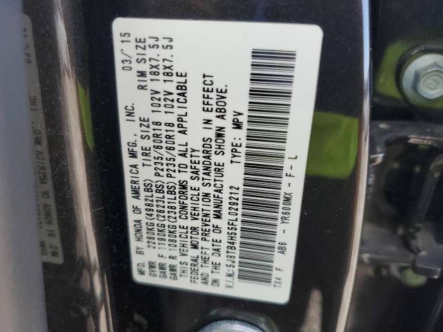 2015 ACURA RDX TECHNO 5J8TB4H55FL029212