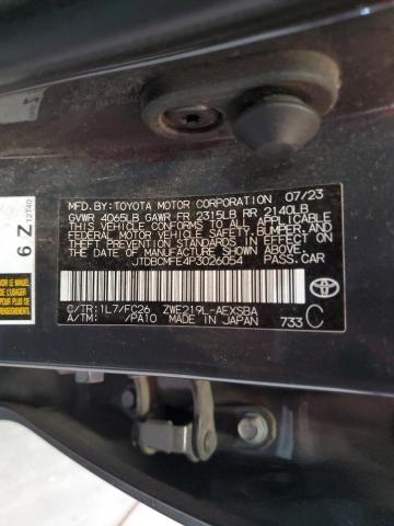 2023 TOYOTA COROLLA LE JTDBCMFE4P3026054