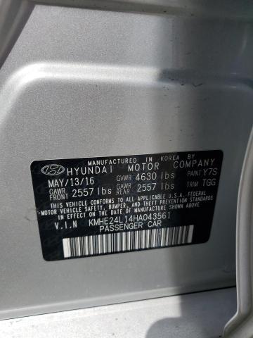 2017 HYUNDAI SONATA HYB KMHE24L14HA043561