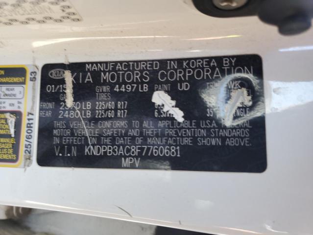 2015 KIA SPORTAGE L - KNDPB3AC8F7760681