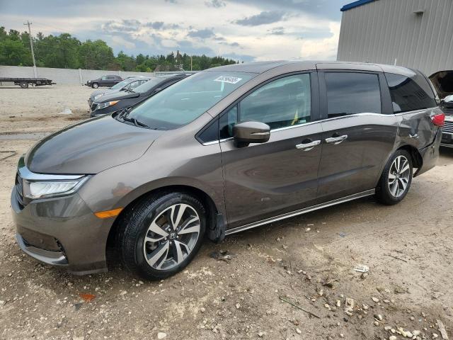 HONDA ODYSSEY TO 2022 gray  gas 5FNRL6H89NB020462 photo #1