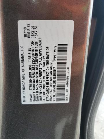 2020 HONDA ODYSSEY EX 5FNRL6H71LB015471