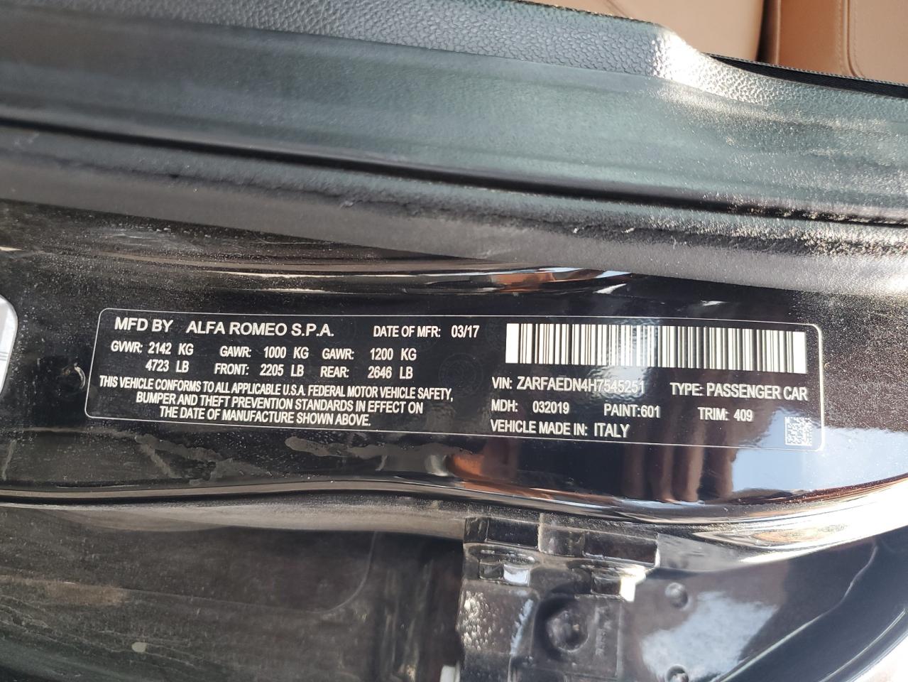 ALFA ROMEO GIULIA Q4