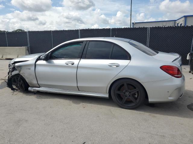 Vin: 55swf6ebxhu183022, lot: 63044555, mercedes-benz c-class 43 4matic amg 20172