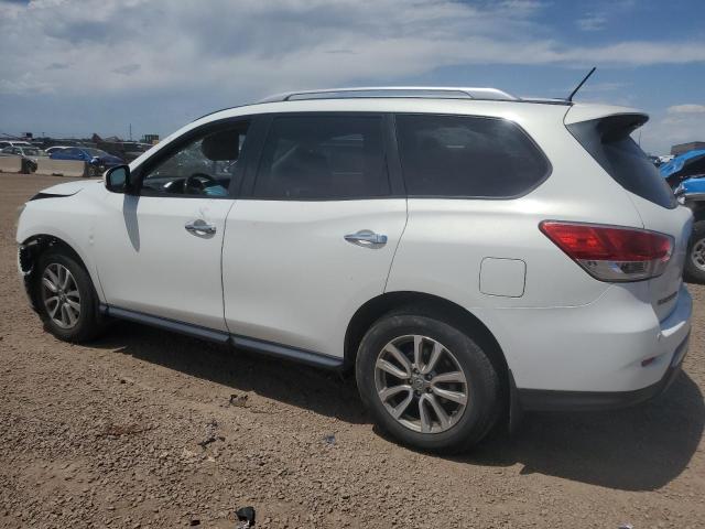 NISSAN PATHFINDER 2014 white  gas 5N1AR2MMXEC712309 photo #3