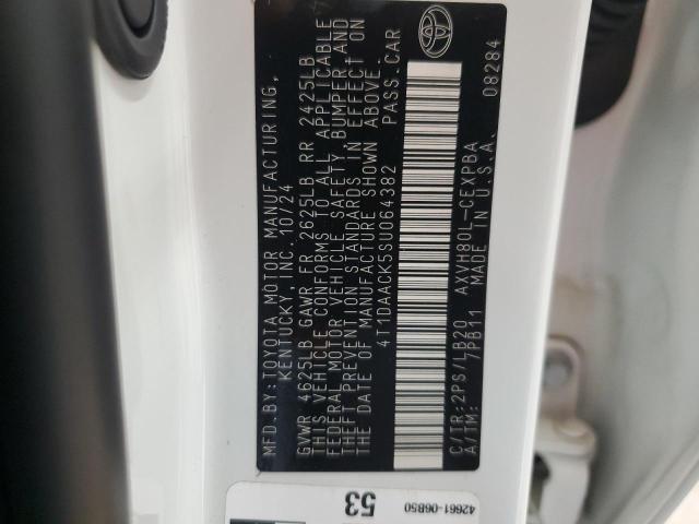 2025 TOYOTA CAMRY XSE - 4T1DAACK5SU064382