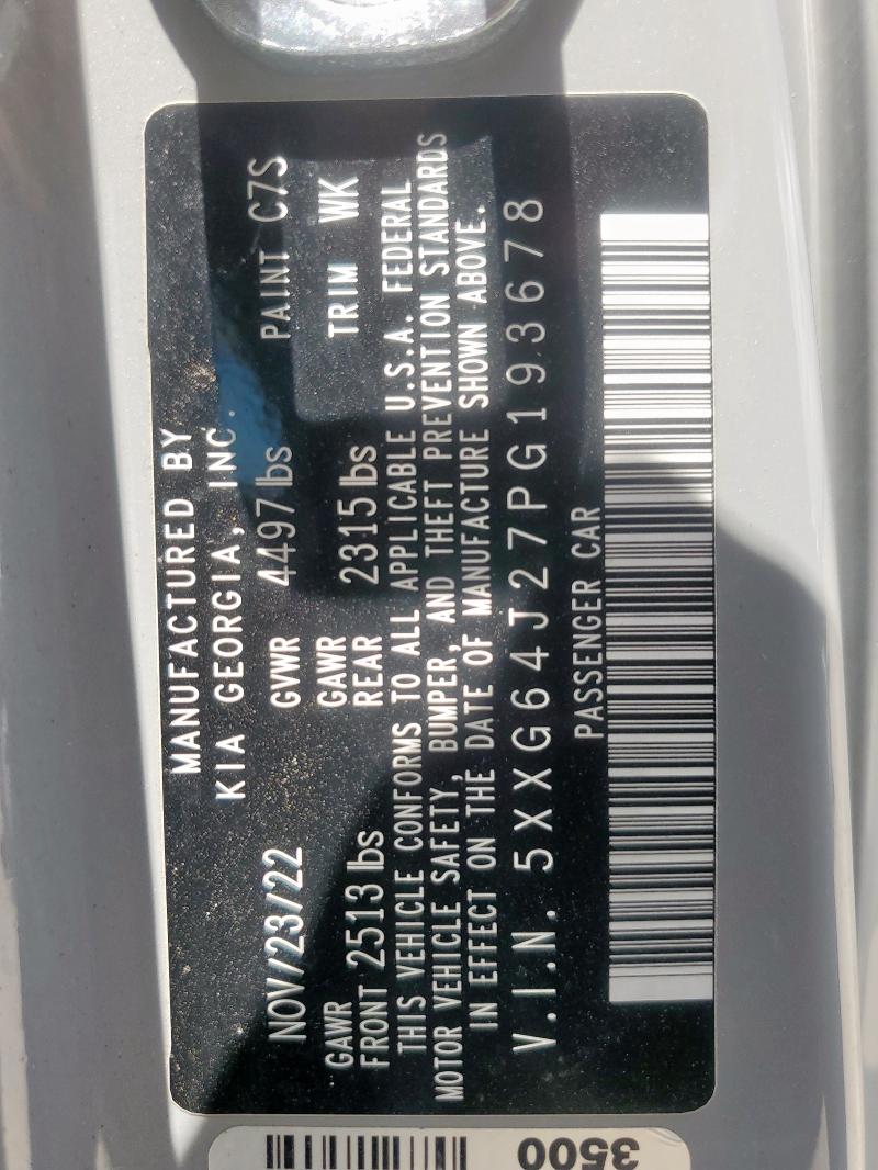 2023 KIA K5 GT LINE - 5XXG64J27PG193678