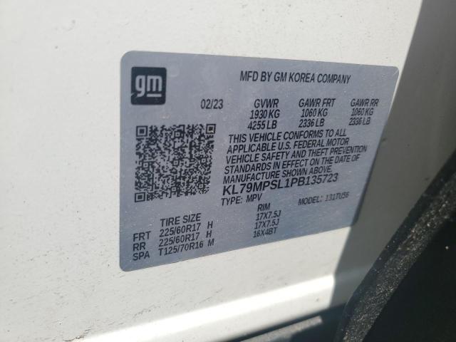 2023 CHEVROLET TRAILBLAZE - KL79MPSL1PB135723