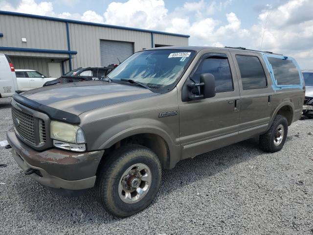 FORD EXCURSION 2004 brown 4dr spor diesel 1FMSU43P64EB94888 photo #1