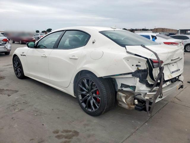 MASERATI GHIBLI BAS 2022 white  gas ZAM57XSA5NX399952 photo #3