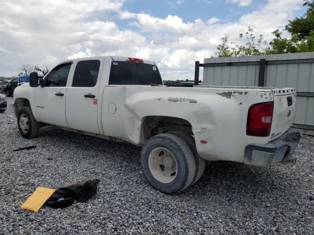 CHEVROLET SILVERADO 2013 white crew pic flexible fuel 1GC4CZCG6DF221868 photo #3