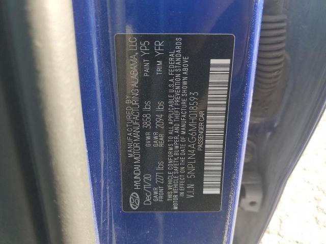 2021 HYUNDAI ELANTRA SE - 5NPLN4AG6MH018593
