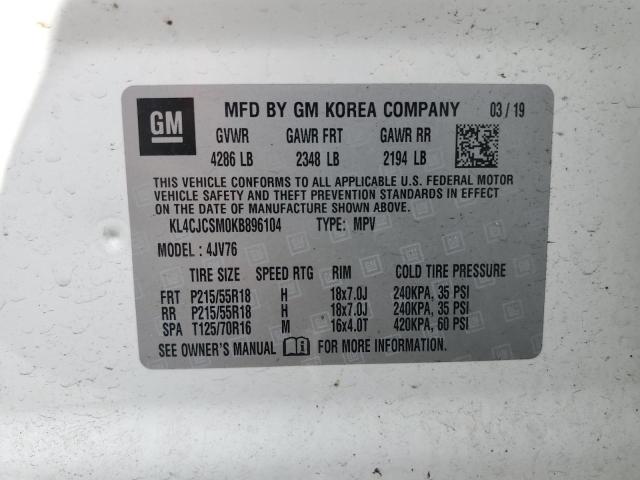2019 BUICK ENCORE ESS KL4CJCSM0KB896104