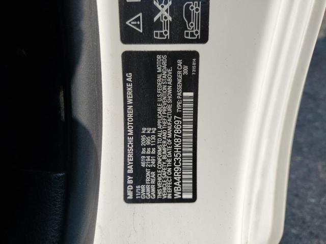 2017 BMW 430XI WBA4R9C35HK878697